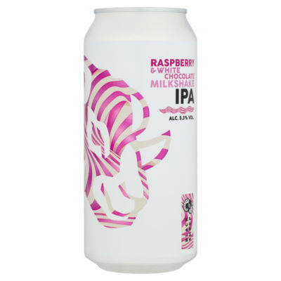 Black Sheep Raspberry White Chocolate Milkshake IPA 440ml - British product