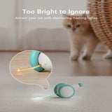 PETLIBRO Pixie Mouse cat toy with rolling lights and self-righting design (British brand)