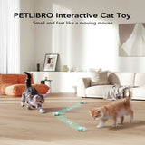 PETLIBRO Pixie Mouse cat toy with rolling lights and self-righting design (British brand)