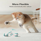 PETLIBRO Pixie Mouse cat toy with rolling lights and self-righting design (British brand)