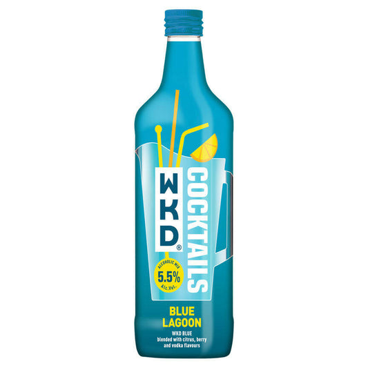 WKD Cocktails Blue Lagoon
