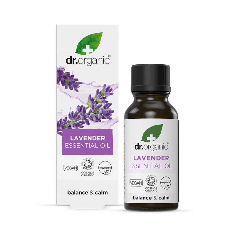 Dr Organic lavender pure essential oil 10ml - British product
