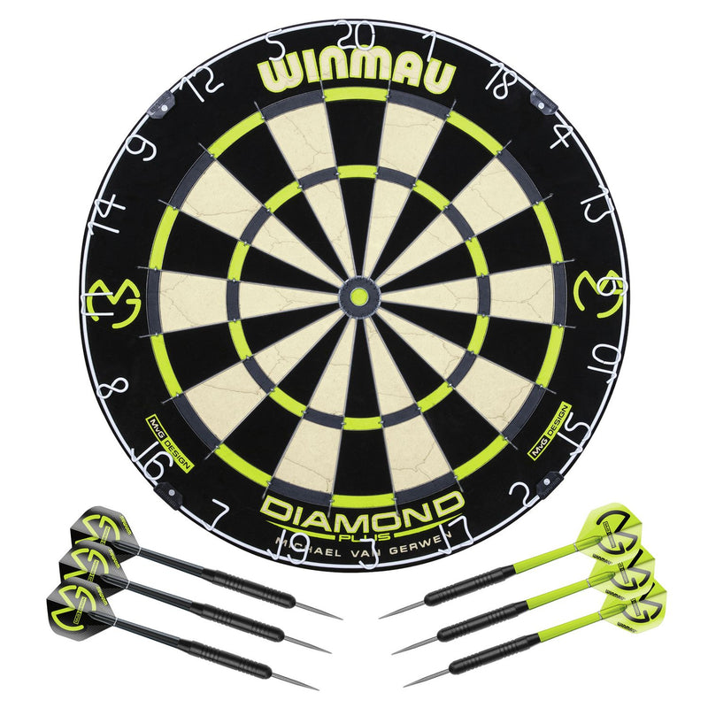 Winmau Michael van Gerwen dartboard set 45.4cm, imported from the UK