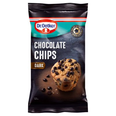 ASDA Dr. Oetker Dark Chocolate Baking Chips 100g- Buy online at McGrocer