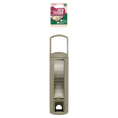 Rosewood Recycled Seed Feeder made from recycled plastic, UK version