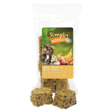 Rosewood pet treat cubes apple banana carrot 90g - British product