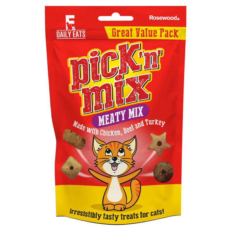Rosewood Meaty Mix cat treats 180g (British brand)
