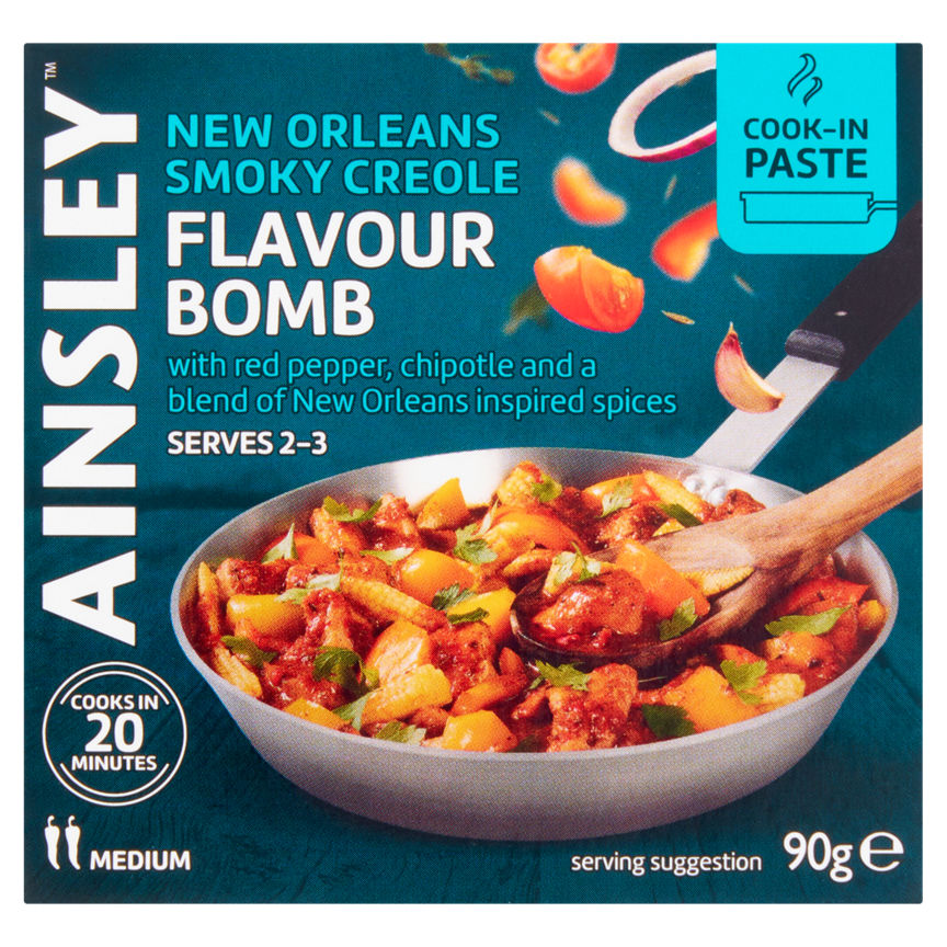 Ainsley New Orleans Creole Flavour Bomb 90g GOODS ASDA   