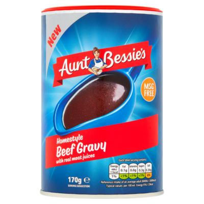 ASDA Aunt Bessie's Homestyle Beef Gravy Mix 170g- Buy online at McGrocer