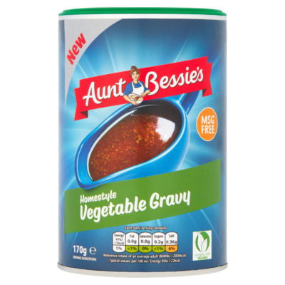 ASDA Aunt Bessie's Homestyle Vegetable Gravy Mix 170g- Buy online at McGrocer