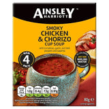 Ainsley Harriott Smoky Chicken & Chorizo Cup Soup 80g - British product