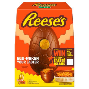 Reese's Easter chocolate eggs with peanut butter cups and creme egg 215g, imported from the UK