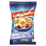 Aunt Bessie's gluten free ready to bake crumble mix 225g, UK version