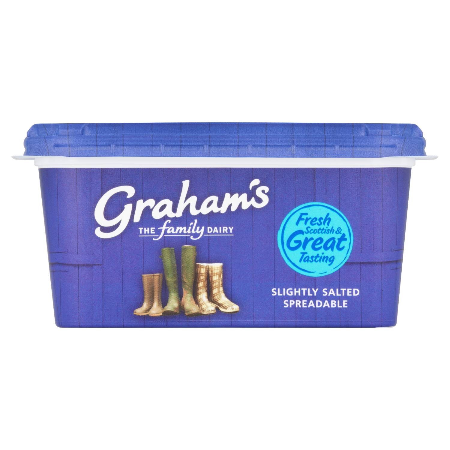 Graham's slightly salted spreadable butter 500g, UK version