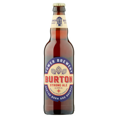 Tower Brewery Burton Strong Ale 500ml, imported from the UK