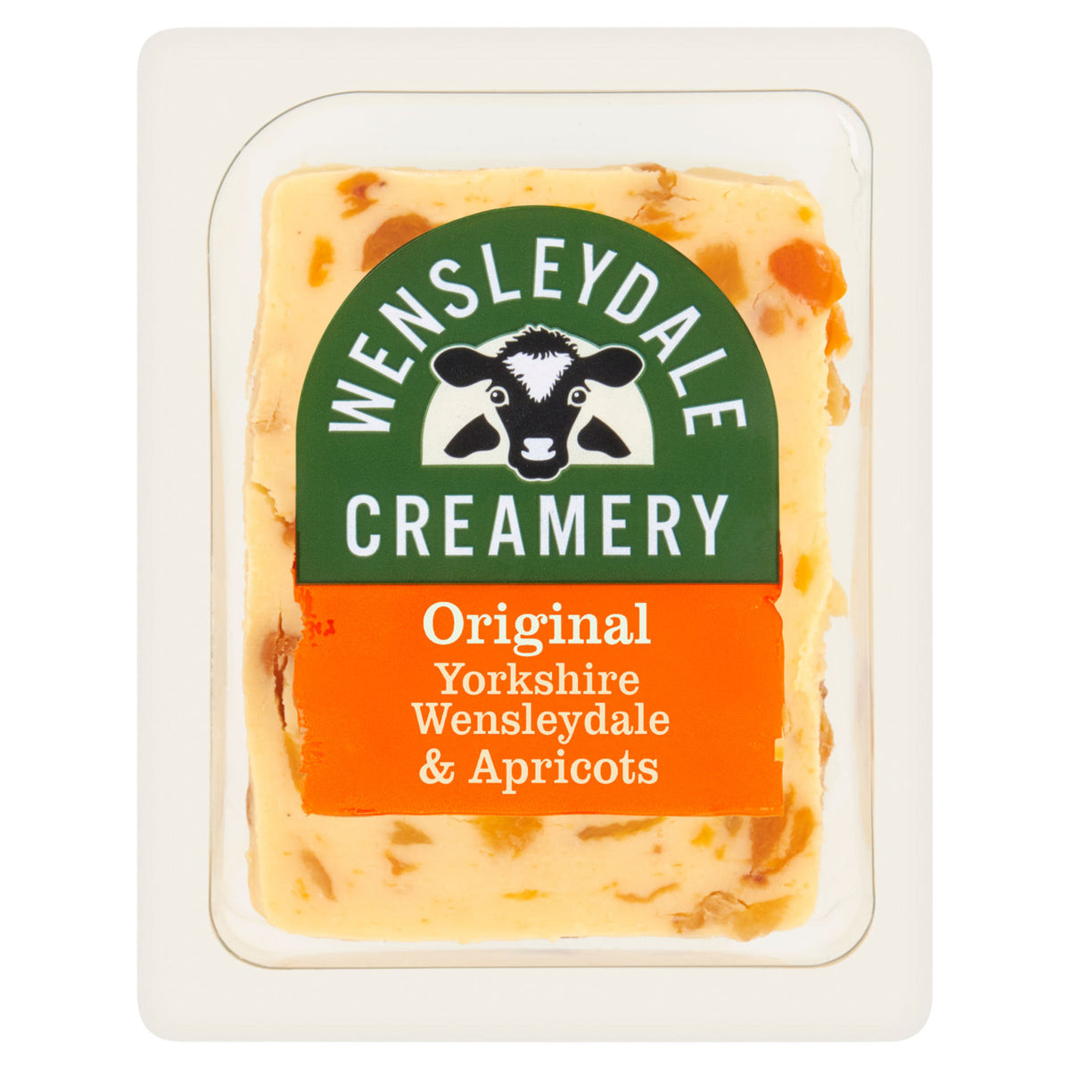 Wensleydale Creamery cheese with apricots 180g (British brand)