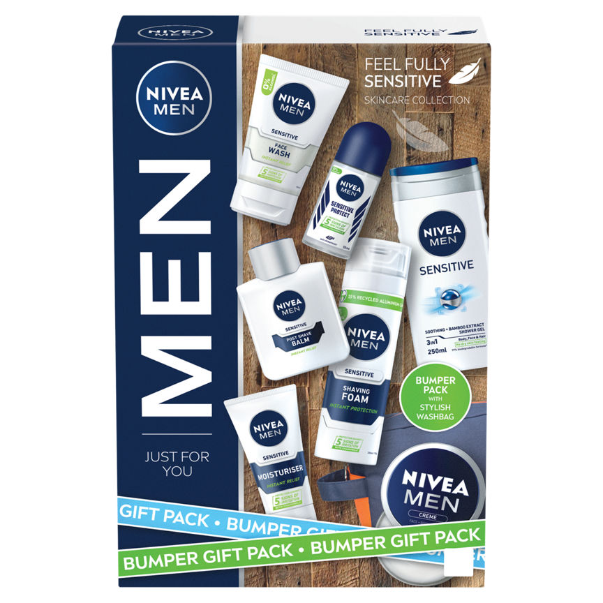 Nivea Men Feel Fully Sensitive Skincare Collection