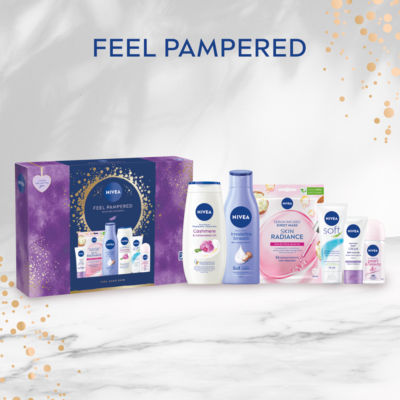 NIVEA Feel Pampered gift set (British brand)