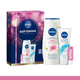 Nivea Softening Moments of Joy gift set with skincare products (British brand)