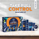 NIVEA MEN Take Full Control Skincare Gift Set, imported from the UK
