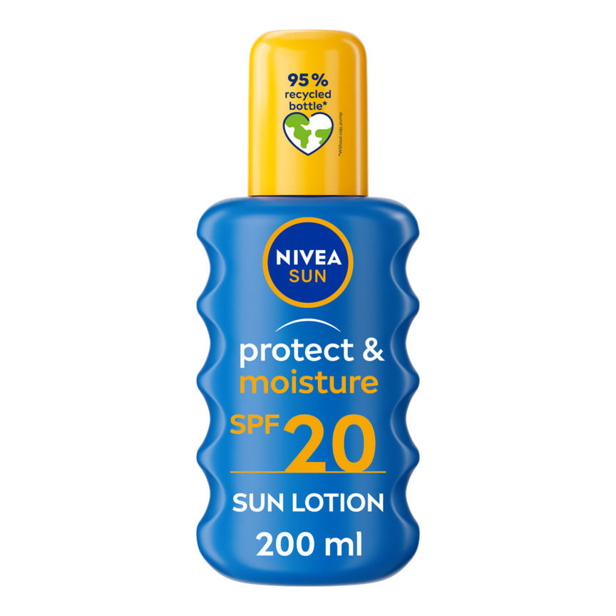 Nivea SUN Protect & Moisture Sunscreen Spray SPF 20 GOODS ASDA   