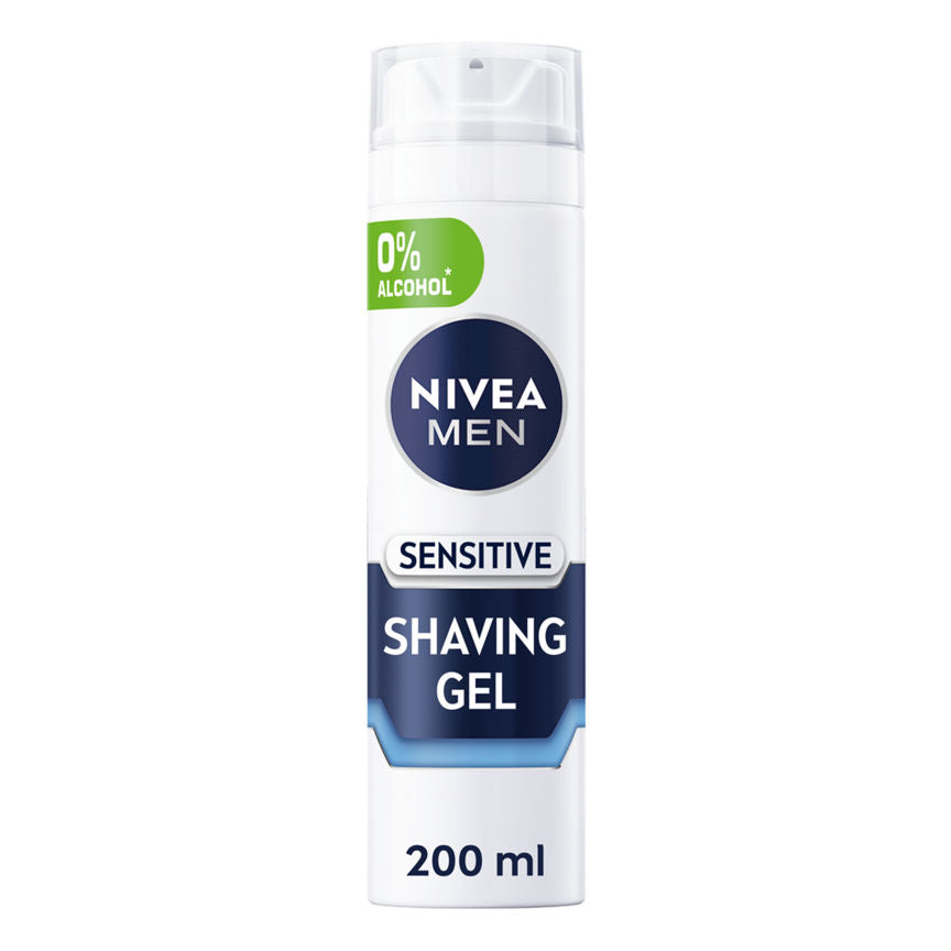 Nivea Men Sensitive Shave Gel With 0 % Alcohol