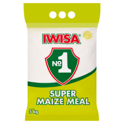 Iwisa No1 Super Maize Meal 5kg, imported from the UK