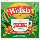 Welsh Brew Paned tea bags, 80 count 250g, UK version