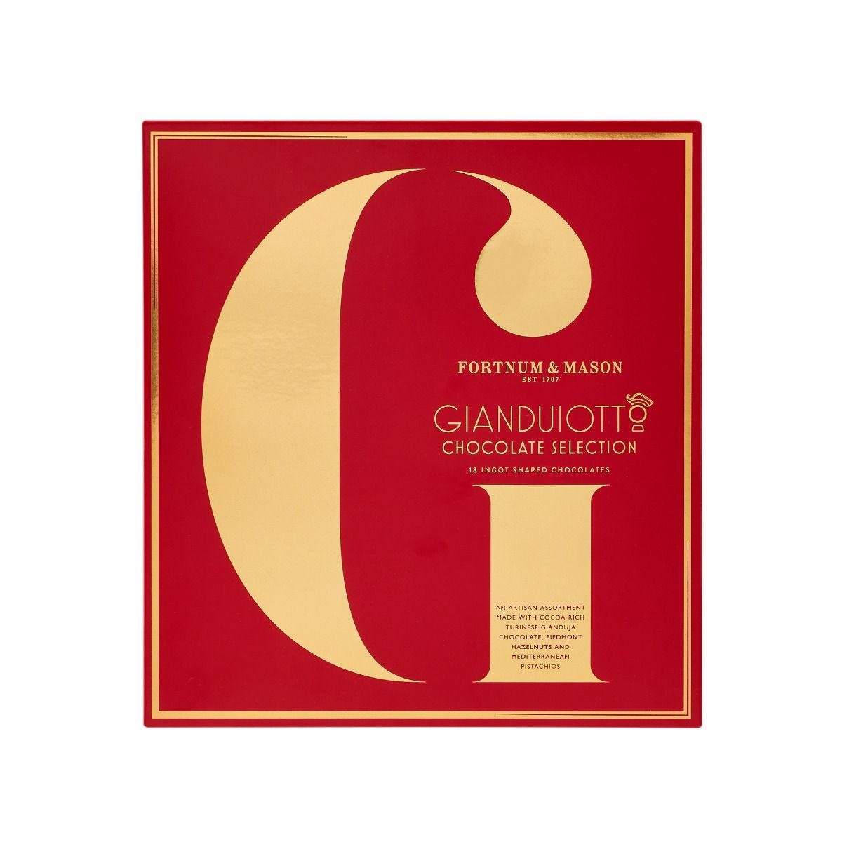Gianduja chocolate selection box 180g, imported from the UK