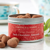 Cocoa dusted dark chocolate almonds 170g - British product