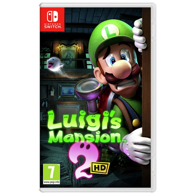 Luigi's Mansion 2 HD Nintendo Switch game, UK version