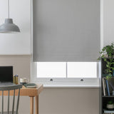 Habitat herringbone blackout roller blind 90cm - British product
