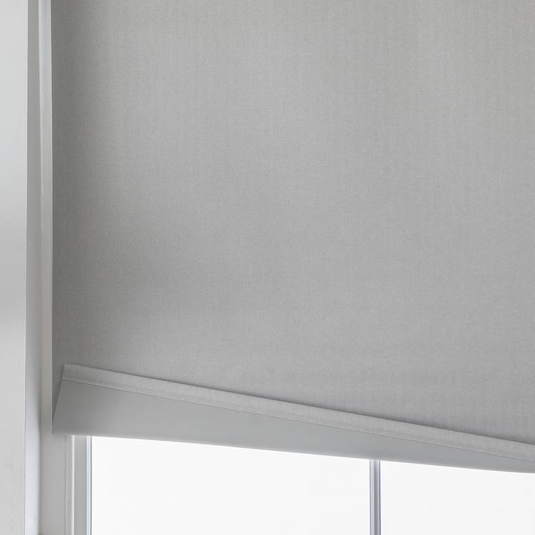Habitat herringbone blackout roller blind 90cm - British product