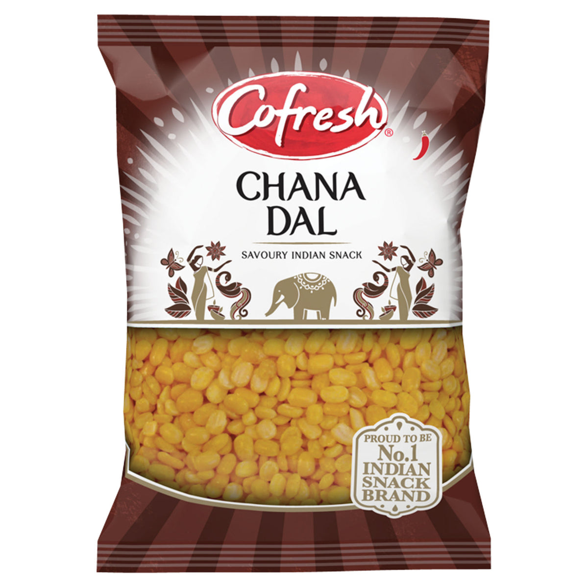 Cofresh chana dal savoury Indian snack 325g, UK version