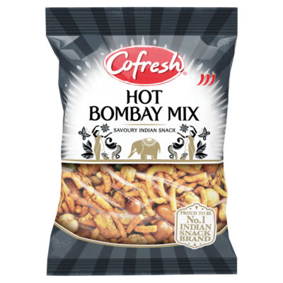 Cofresh Hot Bombay Mix savoury snack 325g - British product
