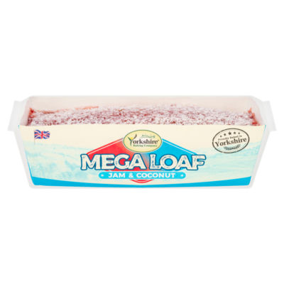 Yorkshire Baking Company Jam & Coconut Mega Loaf (British brand)