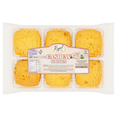 ASDA Regal Cashew Cookies 200g Sweet Biscuit Snacks- Buy online at McGrocer