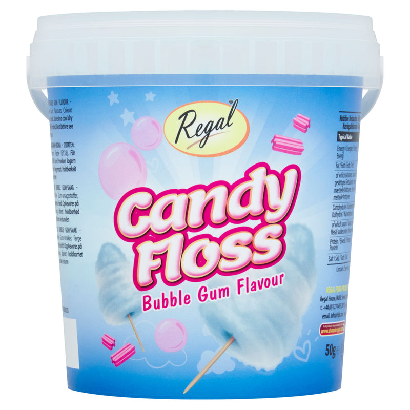 Regal bubble gum candy floss 50g, UK version