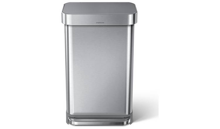 simplehuman 45 Litre Rectangular Pedal Bin - Grey GOODS Argos