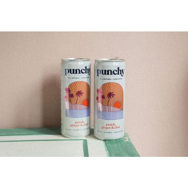 Punchy Peach Ginger & Chai   250ml GOODS M&S   