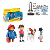 Rainbow Designs Paddington figure set with 4 characters, imported from the UK