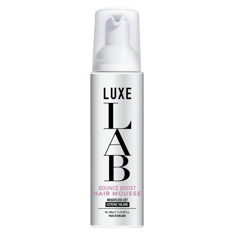 Luxe Lab Bounce Boost hair mousse 200ml, imported from the UK