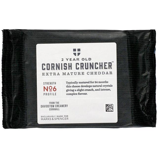 M&S Cornish Cruncher Extra Mature Cheddar Cheese   300g