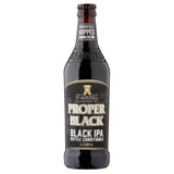 St Austell Brewery Proper Black IPA beer 500ml, imported from the UK