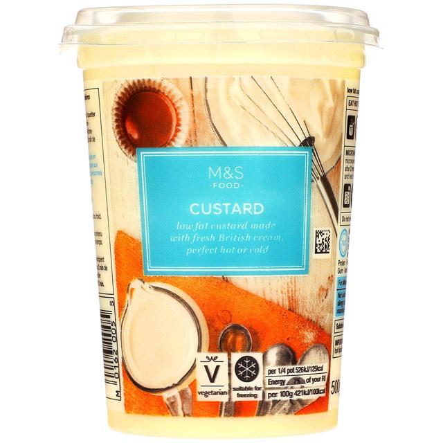 M&S Low Fat Custard   500g