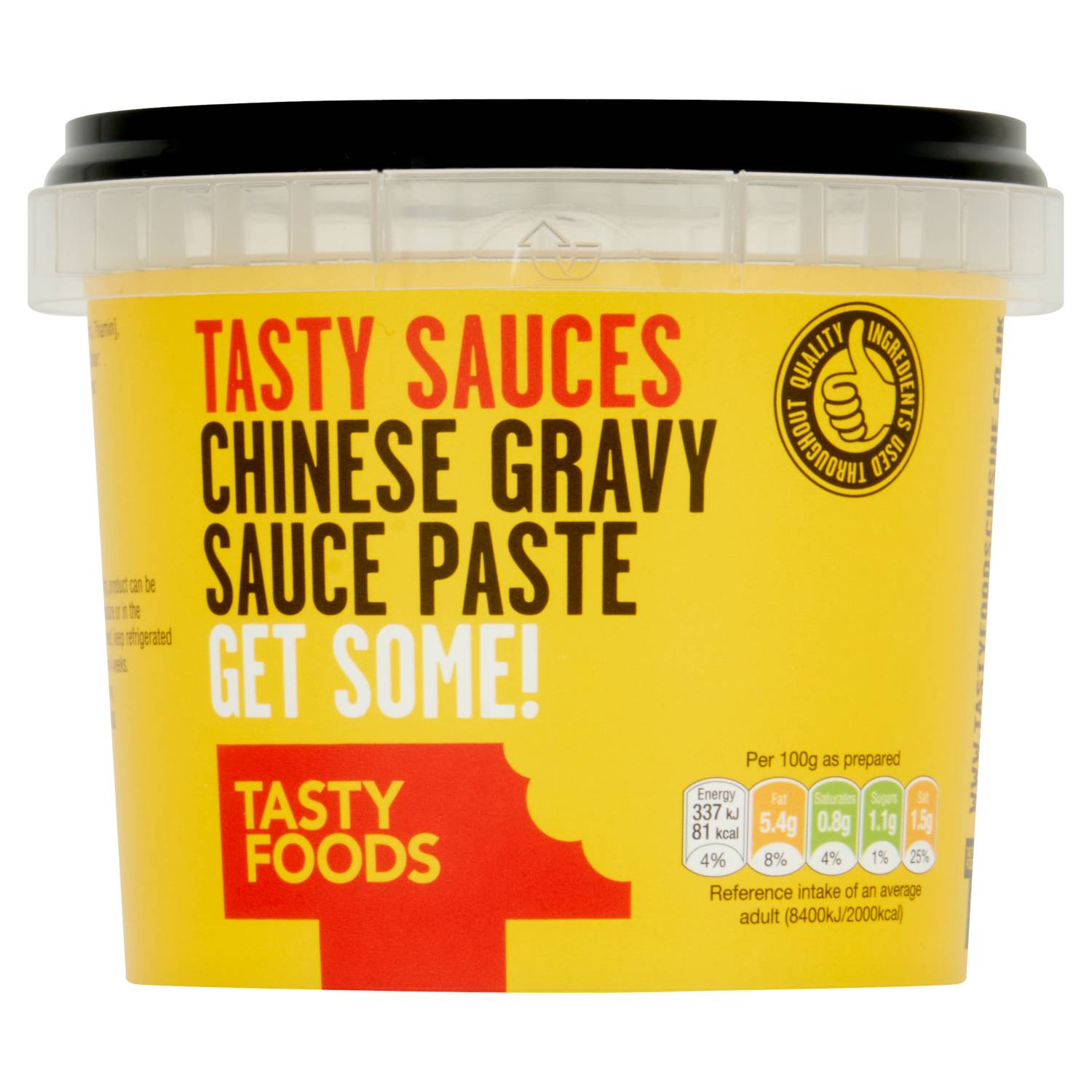 Tasty Foods Chinese gravy sauce paste 325g - British product