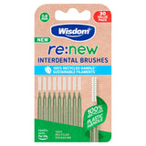 Wisdom re:new Interdental Brushes 30 pack 0.8mm GOODS ASDA   