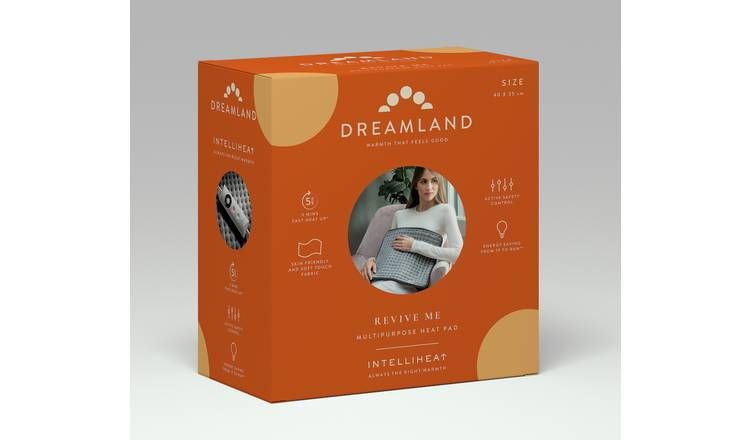 Dreamland Intelliheat Heat Pad - Grey