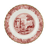Spode 1770 Italian cranberry dinner plate 27.5cm (British brand)