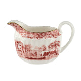 Spode Italian cream jug cranberry 200ml, imported from the UK